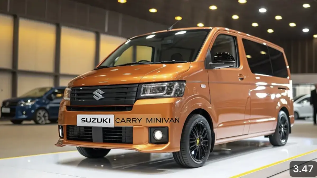 Suzuki Carry Minivan 2026 hadir dengan desain lebih segar, kabin lega, dan harga diperkirakan mulai Rp170 juta hingga Rp190 juta.