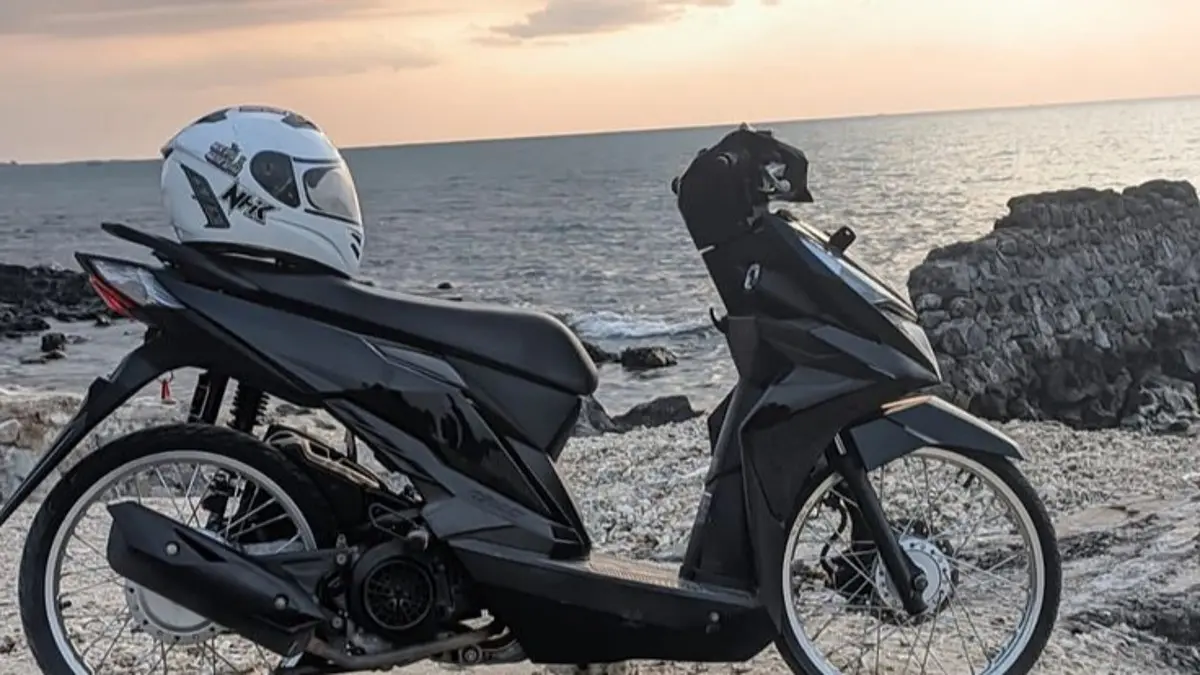 Honda Beat U-VO GT disebut hadir dengan dek luas, baterai 72V 32 Ah, jarak 92 km, dan harga mulai Rp12,8 juta.(Pinterest)