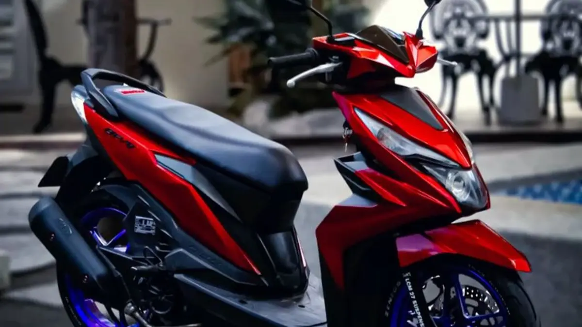 Honda Beat UFO GT disebut hadir dengan dek luas, baterai 72V 32Ah, jarak 92 km, dan harga mulai Rp12,8 juta.(Pinterest)