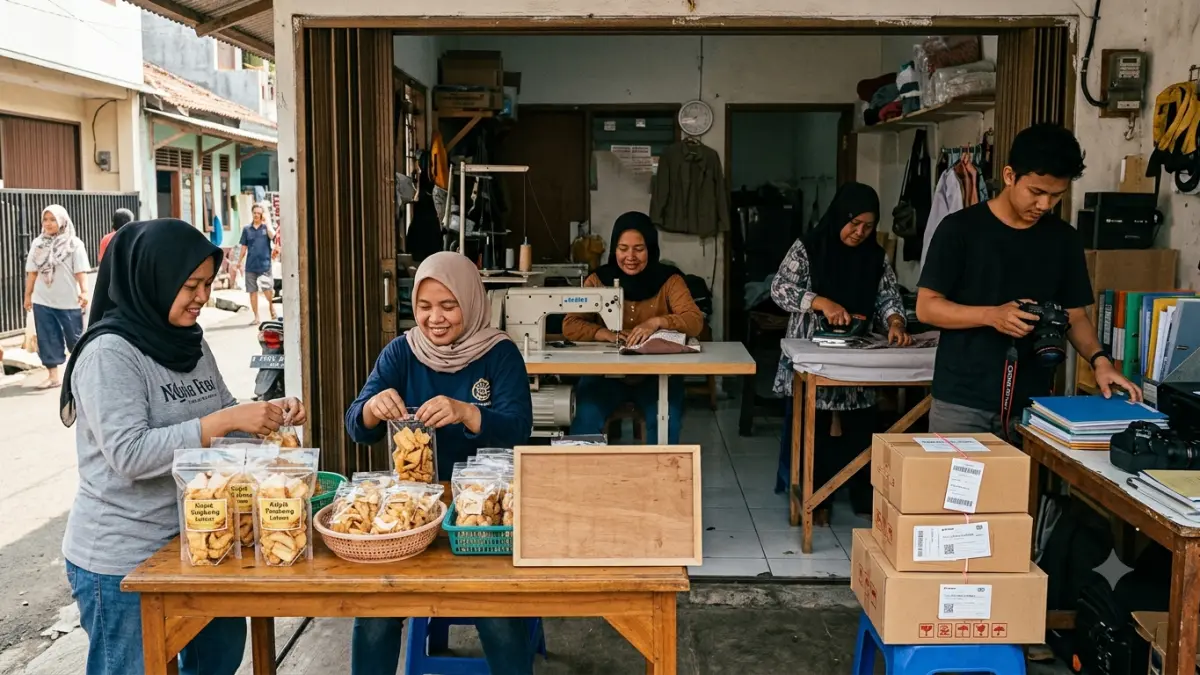 Usaha rumahan modal kecil untung besar bisa dimulai dari camilan, jasa setrika, menjahit, jastip, hingga jasa foto dan dokumentasi.