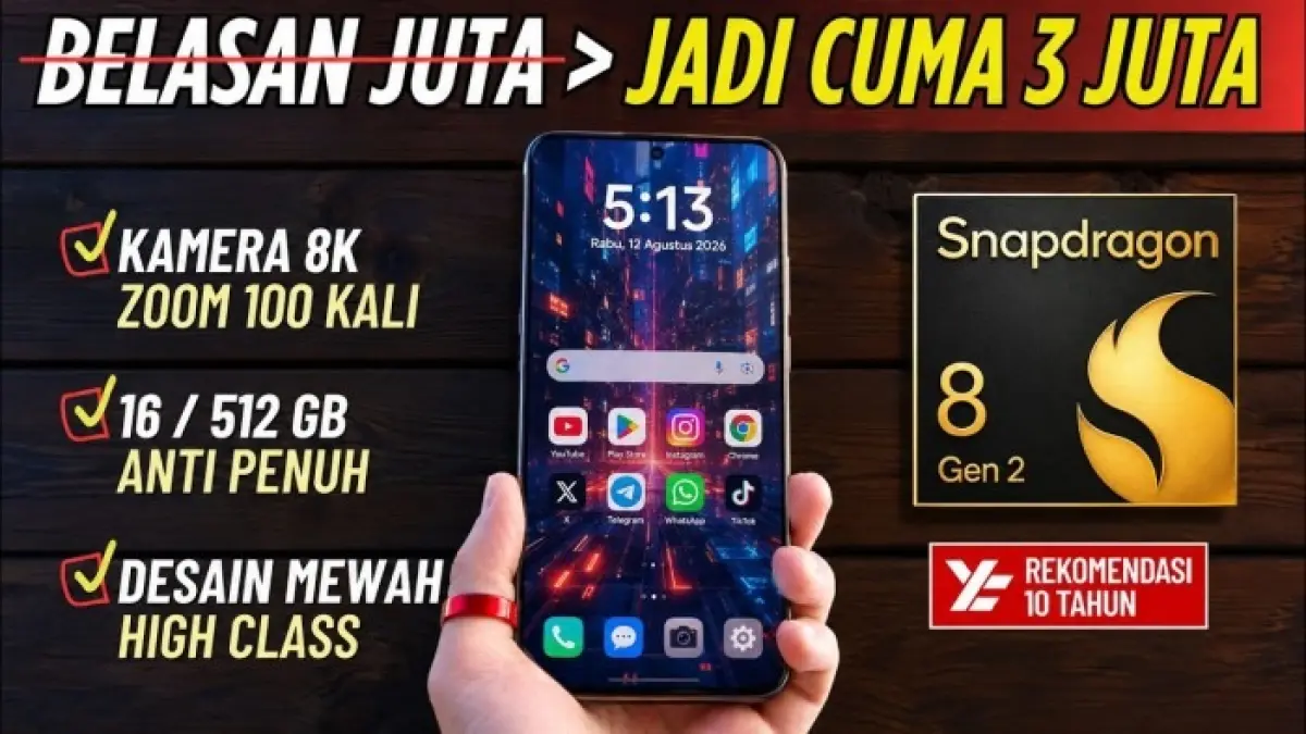 5 HP mantan flagship murah mulai Rp3 jutaan, dari Huawei P30 Pro hingga Zenfone 10 dengan performa dan fitur yang masih menarik.