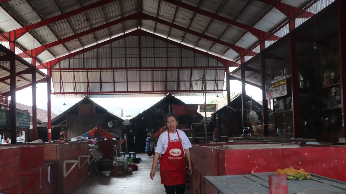 TARGET PAD: Retribusi pasar Kabupaten Blitar 2026 ditarget Rp3,9 miliar.
