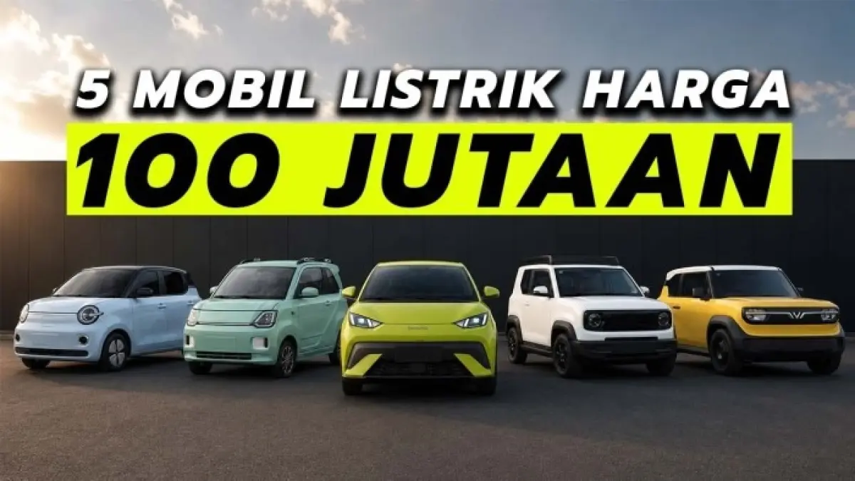 Mobil listrik murah 2026 semakin beragam. Simak lima pilihan dengan harga Rp152 jutaan hingga Rp199 juta dan fitur yang menarik.