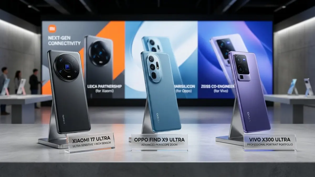 Kamera HP terbaik 2026 punya keunggulan berbeda. Xiaomi unggul untuk foto, Vivo untuk video, Oppo serbaguna, sementara Samsung tertinggal di telefoto.(ILUSTRASI AI)