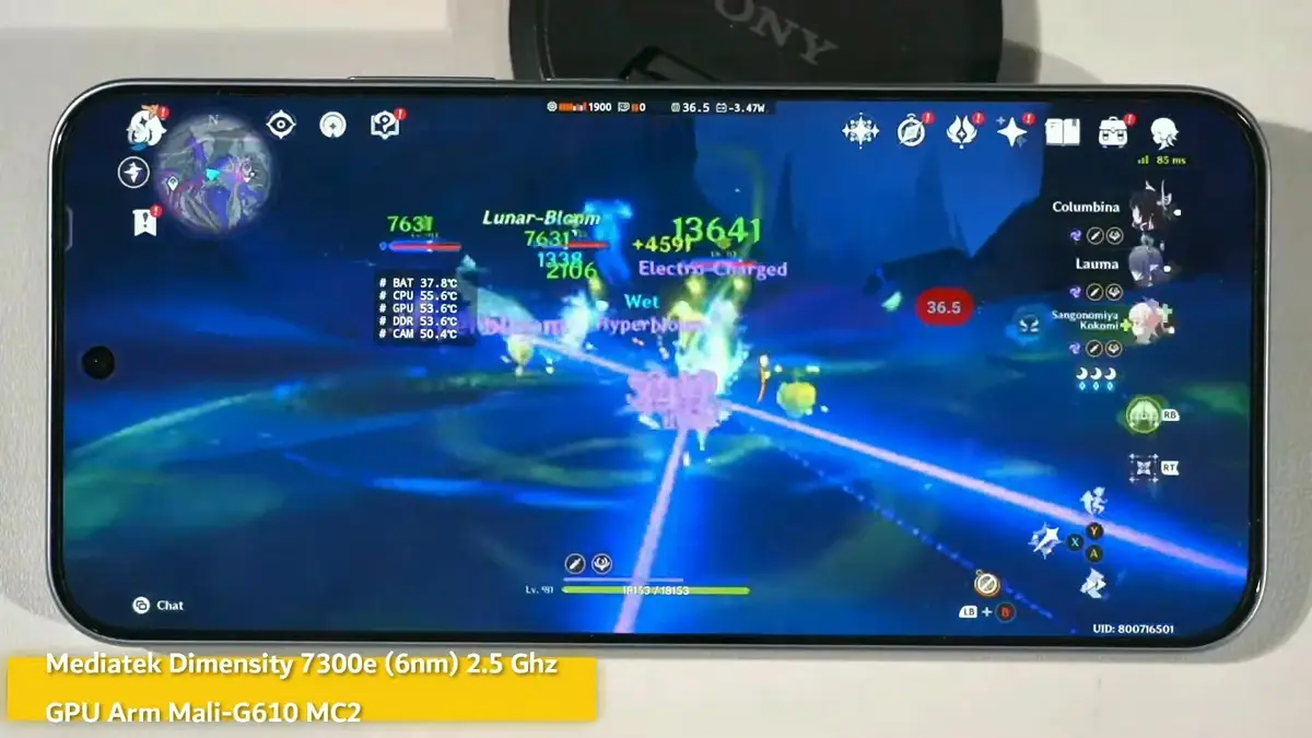 HP 1 jutaan kamera stabilizer masih terbatas. Ada pilihan dengan kamera 50 MP hingga 108 MP dan kemampuan video 1080p sampai 2K. (SC YOUTUBE)