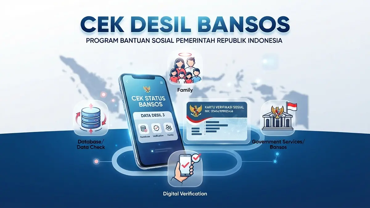 Cara cek desil bansos online bisa dilakukan dengan NIK melalui layanan DTSEN. Simak langkah pengecekan dan dokumen untuk update data. (ILUSTRASI AI)