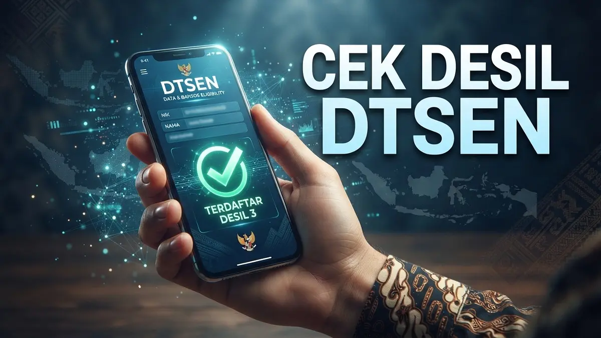 Cara cek desil DTSEN bisa dilakukan online dengan NIK. Simak langkah pengecekan, arti Desil 1 sampai 10, dan kaitannya dengan bansos. (ILUSTRASI AI)