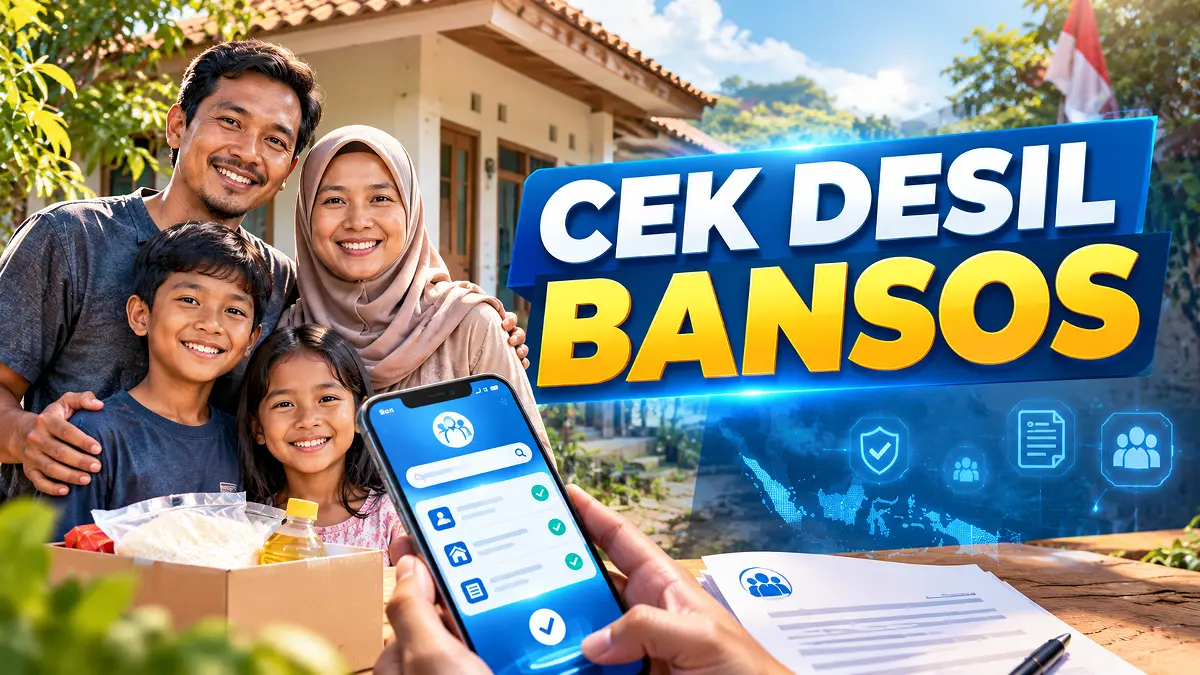Cek desil bansos bisa dilakukan melalui Cek Bansos. Simak cara melihat desil dan mengajukan pembaruan data jika hasilnya tidak sesuai. (ILUSTRASI AI)