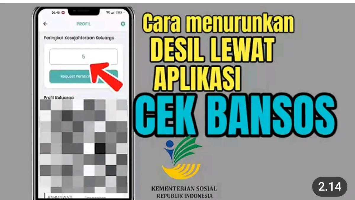 Cara mengajukan perubahan desil di aplikasi Cek Bansos dilakukan lewat request pembaruan data, foto KK dan kondisi rumah.