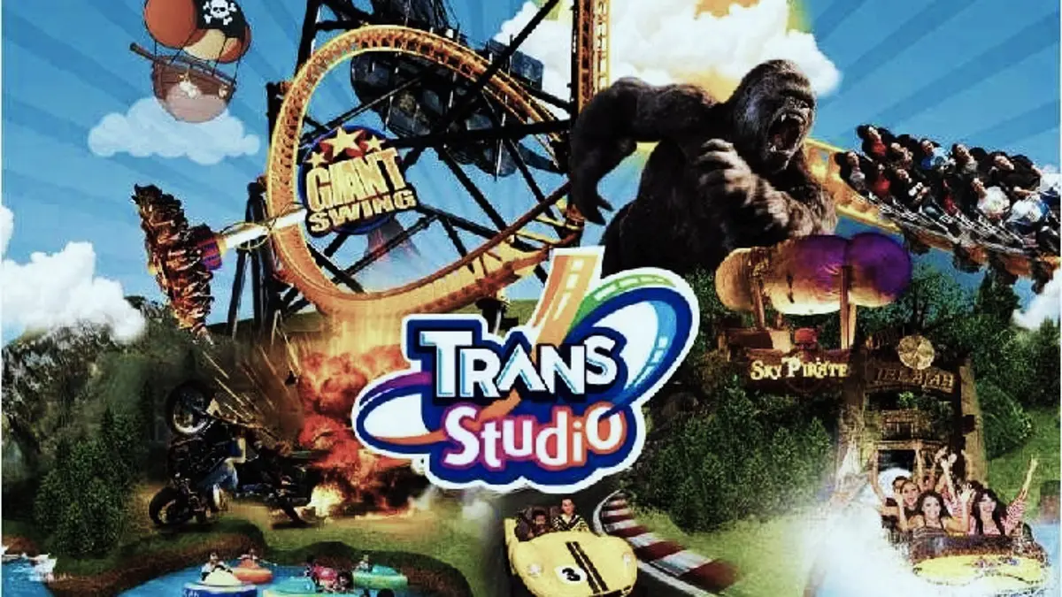 Trans Studio Bandung menawarkan beragam wahana seru, mulai dari Dunia Lain dan Dragon Riders hingga Racing Coaster dan wahana jelajah. (PINTEREST)