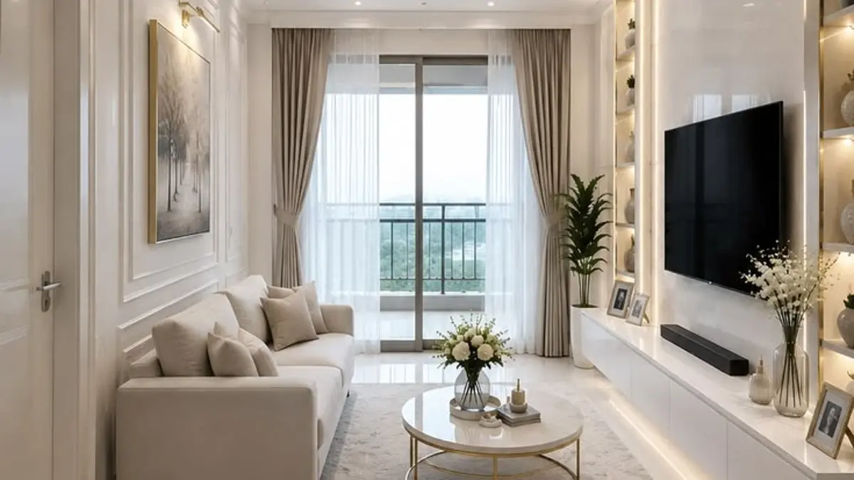 Home decor 2027 menjadi referensi menata ruang tamu melalui pilihan gaya, furnitur, warna, pencahayaan, tekstur, dan dekorasi. (PINTEREST)