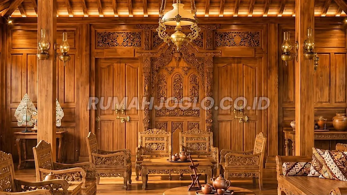 Rumah 71 meter persegi di Banguntapan, Bantul, mengusung desain etnik modern, dua kamar tidur, full furnish, dan dijual Rp490 juta.(pinterest)
