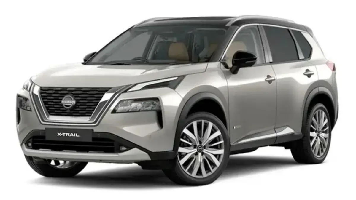 Nissan X-Trail e-Power Rp795 juta menawarkan AWD e-4ORCE, hybrid 1.500 cc, 7 seater, akselerasi 7,1 detik dan konsumsi hingga 23,6 km/liter.(Pinterest)