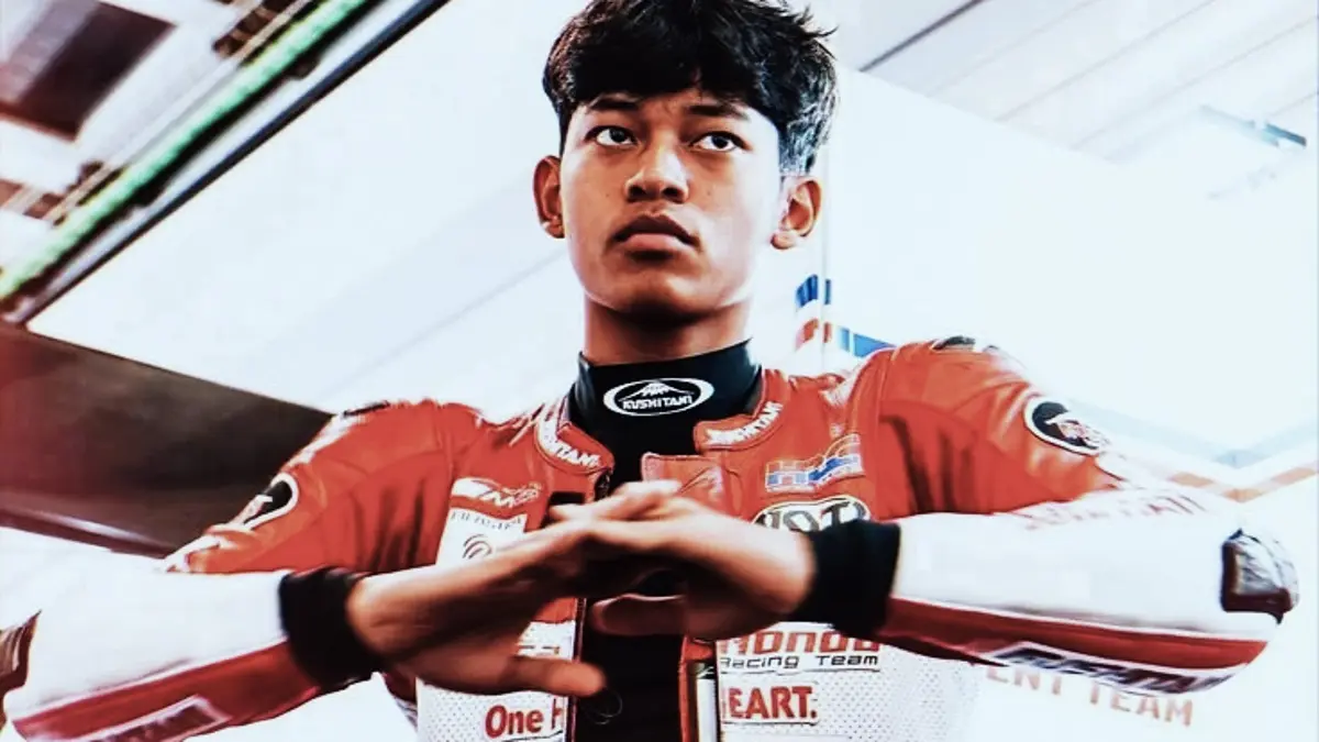 Veda Ega Pratama start posisi 15 di Moto3 San Marino dengan 97 poin. Peluang mengejar lima besar dan rekor rider Indonesia terbuka. (PINTEREST)