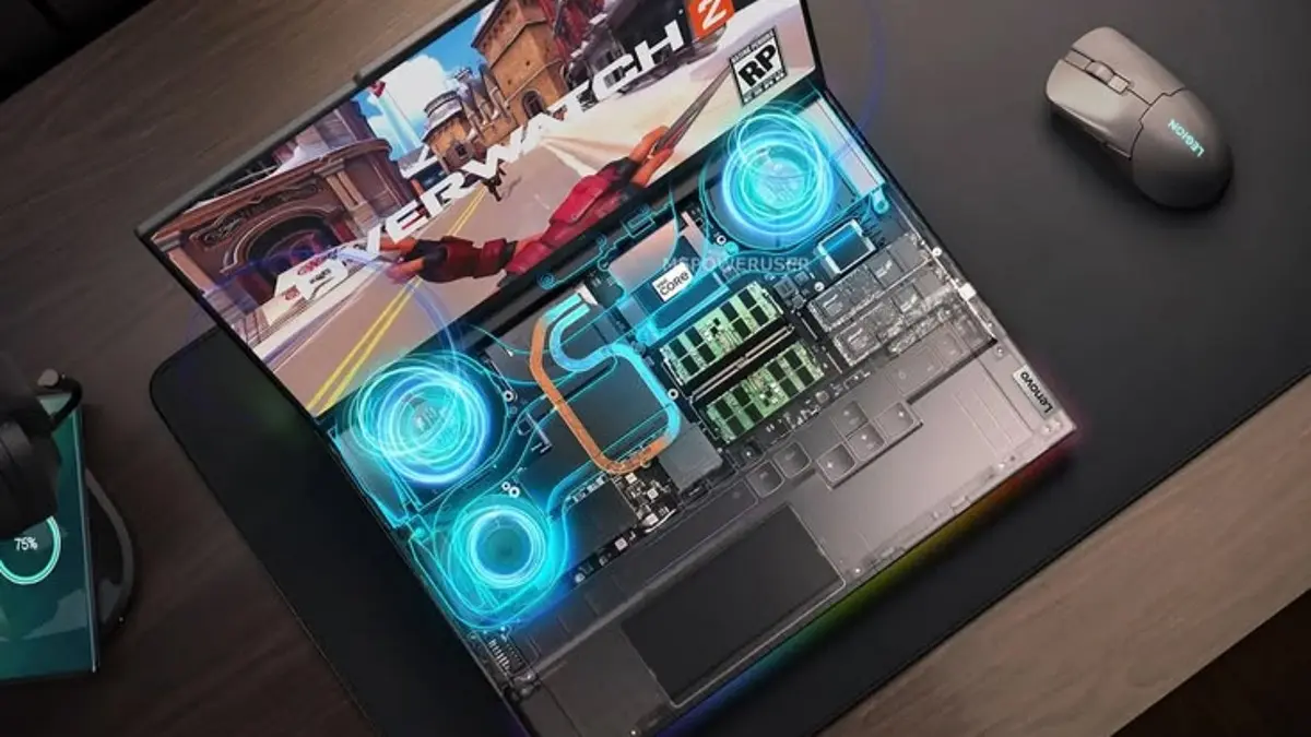 ROG Zephyrus Duo GX651A seharga Rp130 juta membawa dua layar OLED 16 inci, RTX 5090, RAM 64 GB dan SSD PCIe Gen 5 2 TB.(Pinterest)