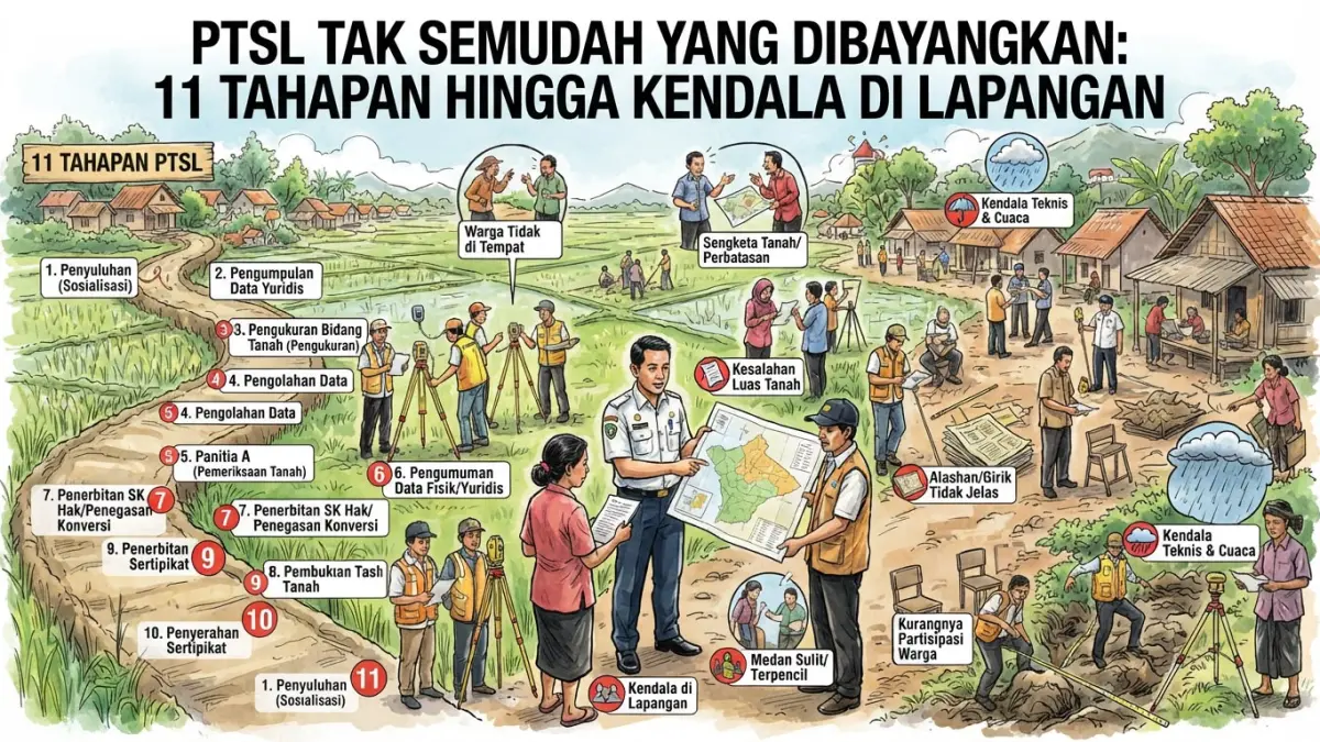 11 Tahapan hingga kendala di lapangan