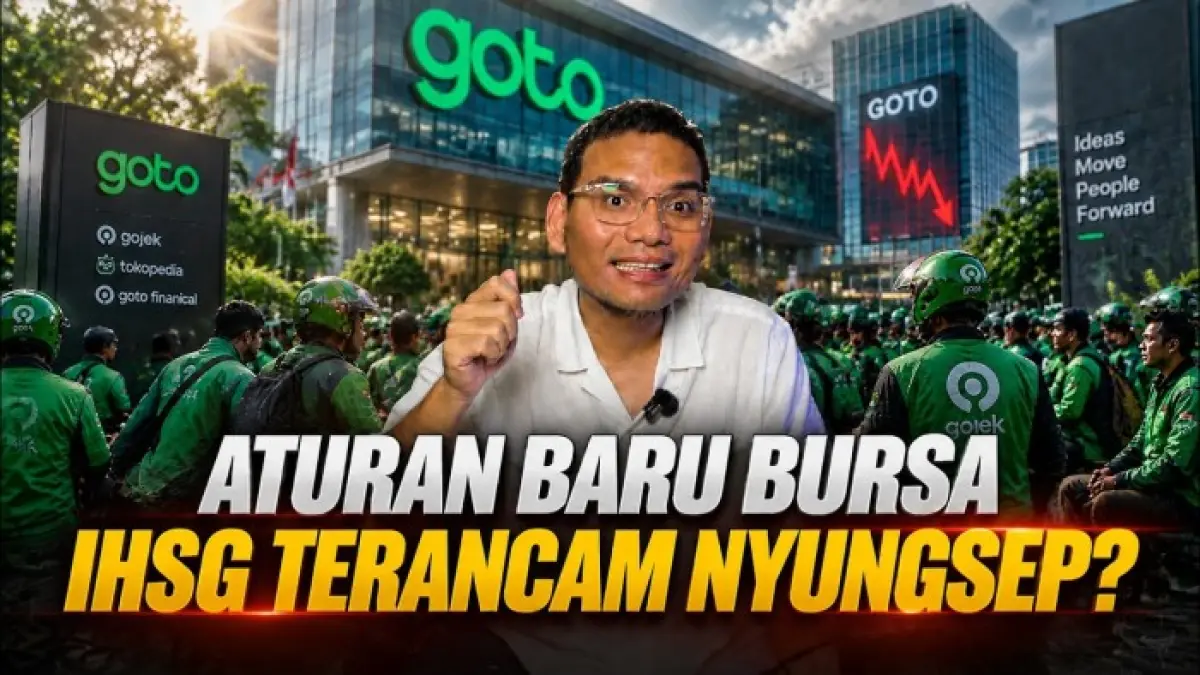 Batas harga saham Rp50 ditunda setelah uji coba sistem bermasalah. Kebijakan ini turut dikaitkan dengan GOTO dan redistribusi dana asing.