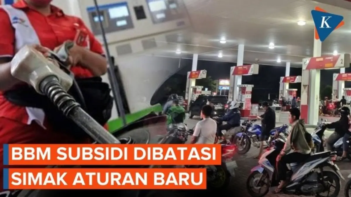 Pembatasan pembelian BBM subsidi berlaku mulai 1 April 2026. Kendaraan pribadi mendapat kuota maksimal 50 liter per hari.