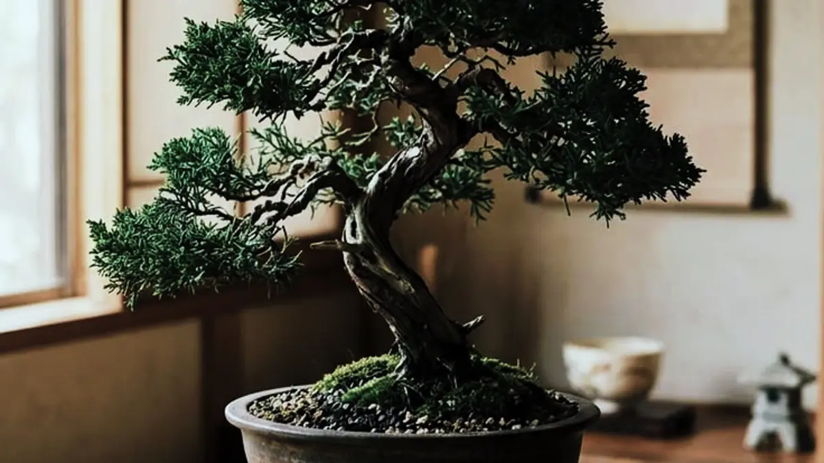 Cara menanam bonsai dari los pucuk dapat dimulai dengan membentuk akar, batang, dan cabang secara bertahap untuk menghasilkan bonsai mame. (PINTEREST)