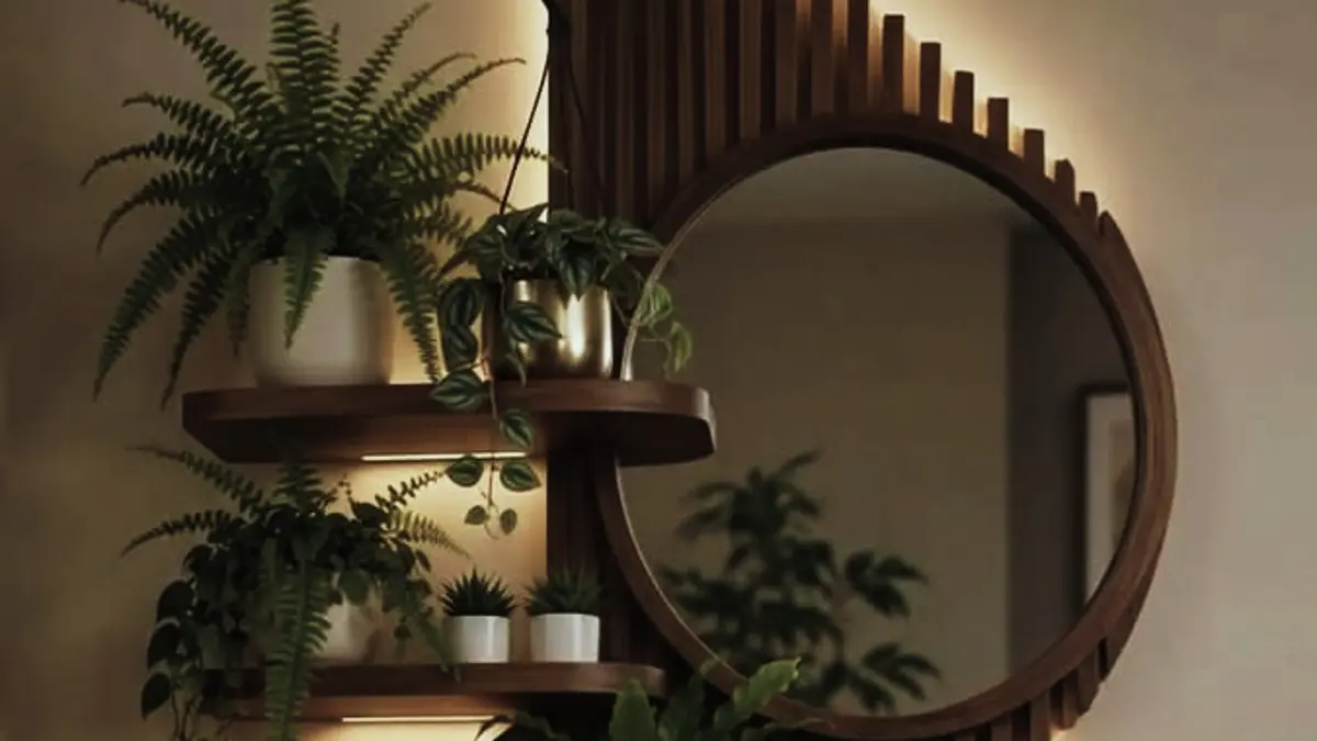 Dekorasi rumah sempit bisa terasa lebih lapang dengan warna cerah, cermin, rak dinding, furnitur multifungsi hingga mezzanine. (PINTEREST)
