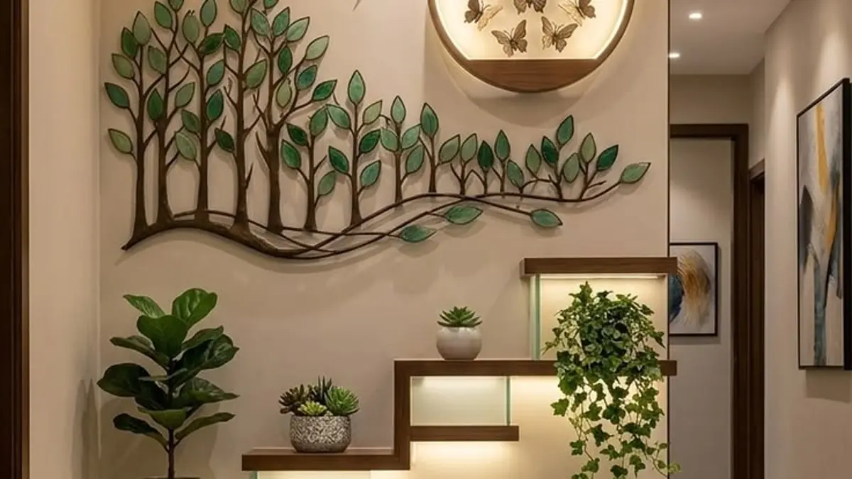 Home Decor low budget bisa dibuat dari kardus tebal. Simak cara membuat wall panel dinding bermotif kayu dengan bahan sederhana. (PINTEREST)