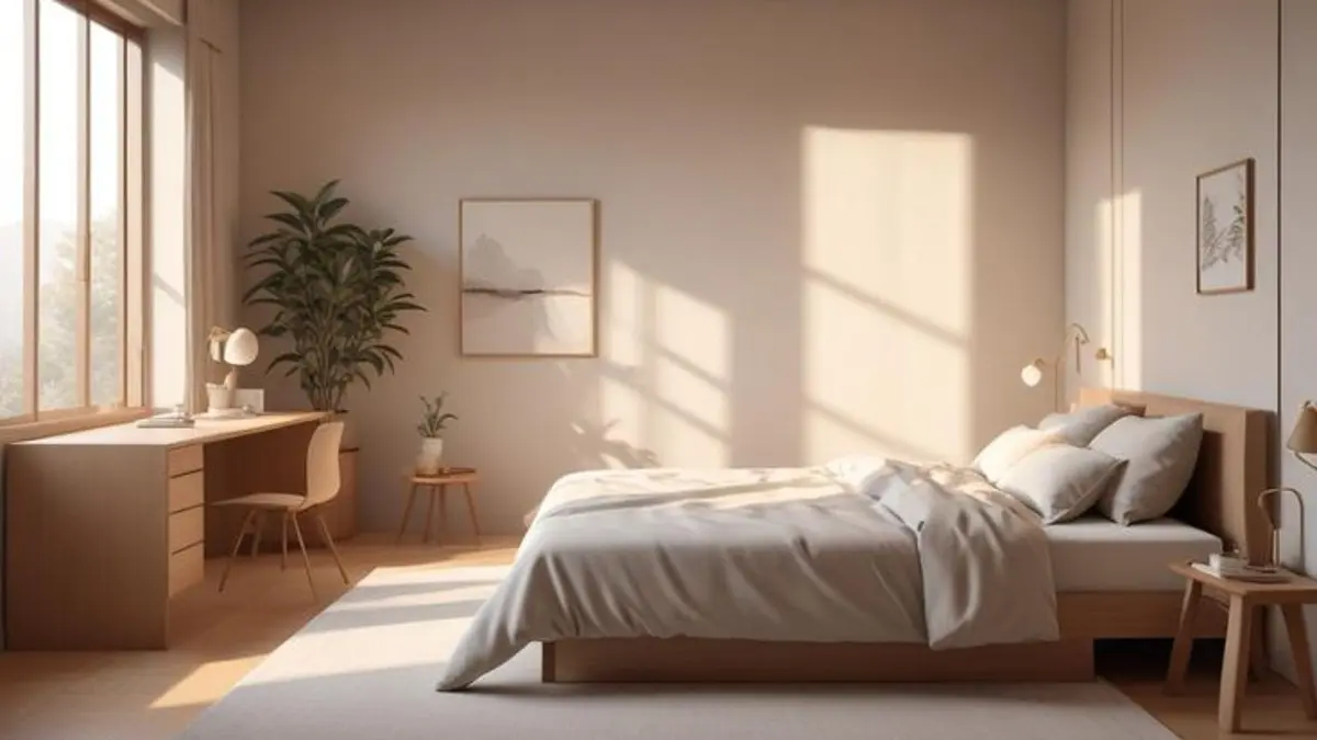 Kamar Minimalis dapat menggunakan beragam konsep interior, mulai dari Scandinavian, modern, industrial, vintage, hingga Mediterania. (PINTEREST)