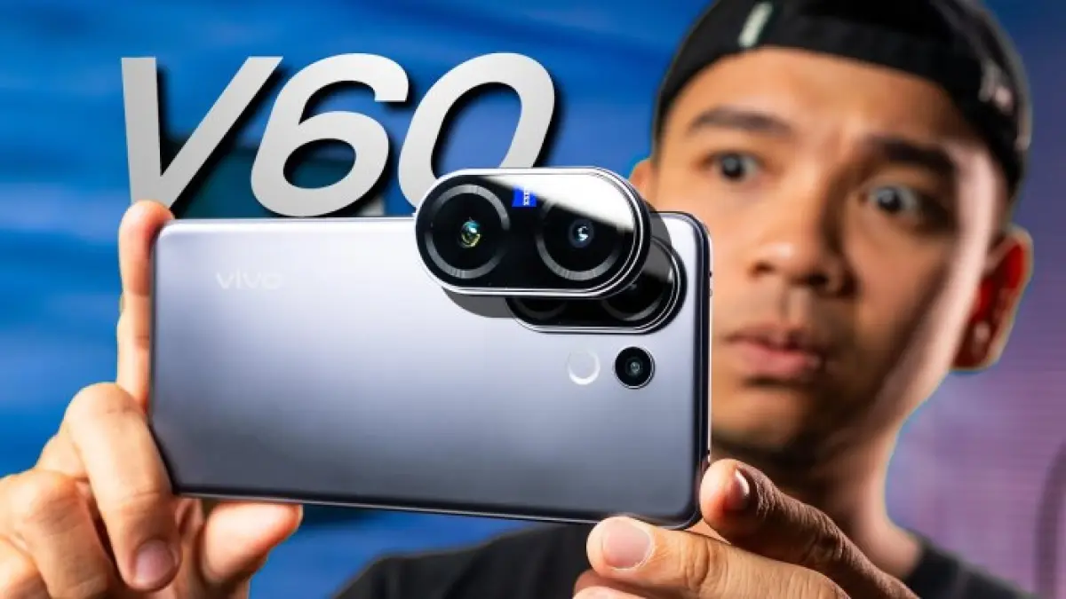 Vivo V60 hadir dengan kamera telephoto periskop 50 MP, Snapdragon 7 Gen 4, layar AMOLED 120Hz, baterai 6.500 mAh, dan charging 90W.