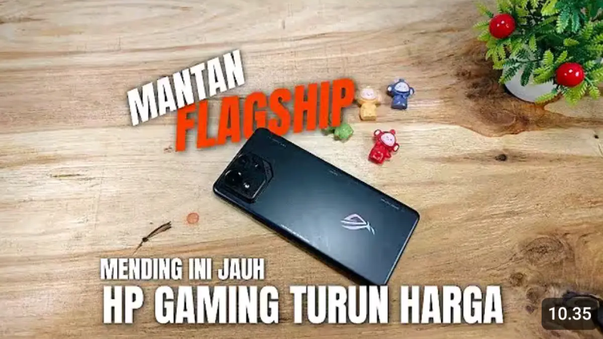 ASUS ROG Phone 8 kini berada di kisaran Rp5 jutaan di pasar sekunder, membawa Snapdragon 8 Gen 3, RAM 12GB dan layar 165Hz
