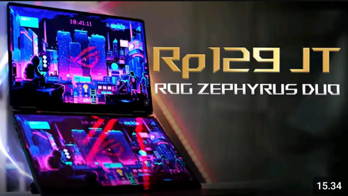 ASUS ROG Zephyrus G14 2026 dibanderol sekitar Rp40 juta dengan Ryzen AI 9 HX 370, RTX 5060, RAM 32GB dan layar 3K 120Hz.
