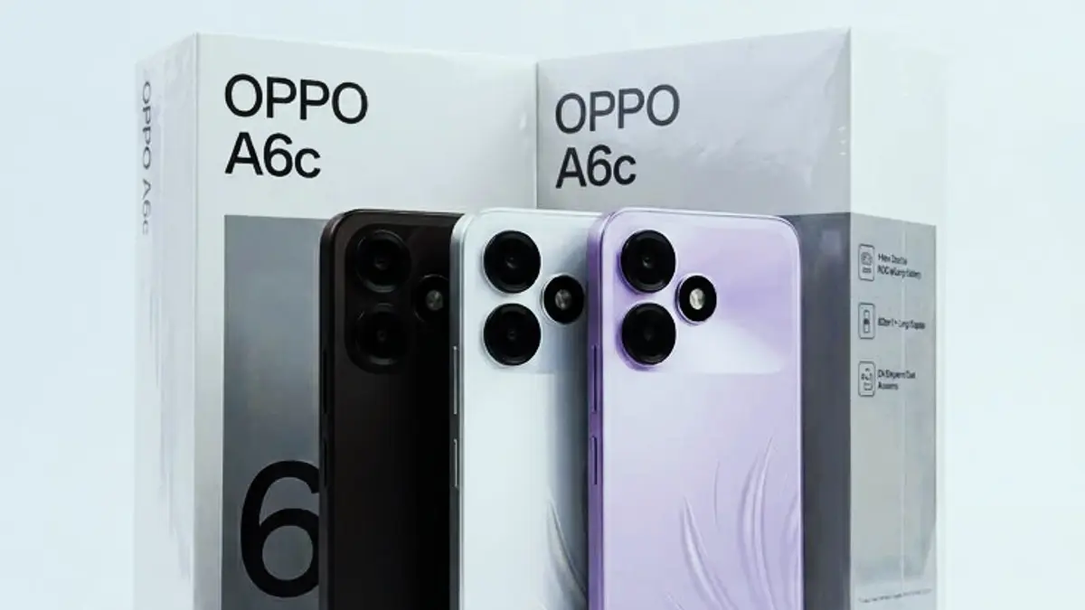 OPPO update terbaru 2026 menghadirkan Oppo A7 Pro dengan baterai 8.000 mAh, AMOLED 120 Hz, 5G, dan desain kamera kapsul. (PINTEREST)