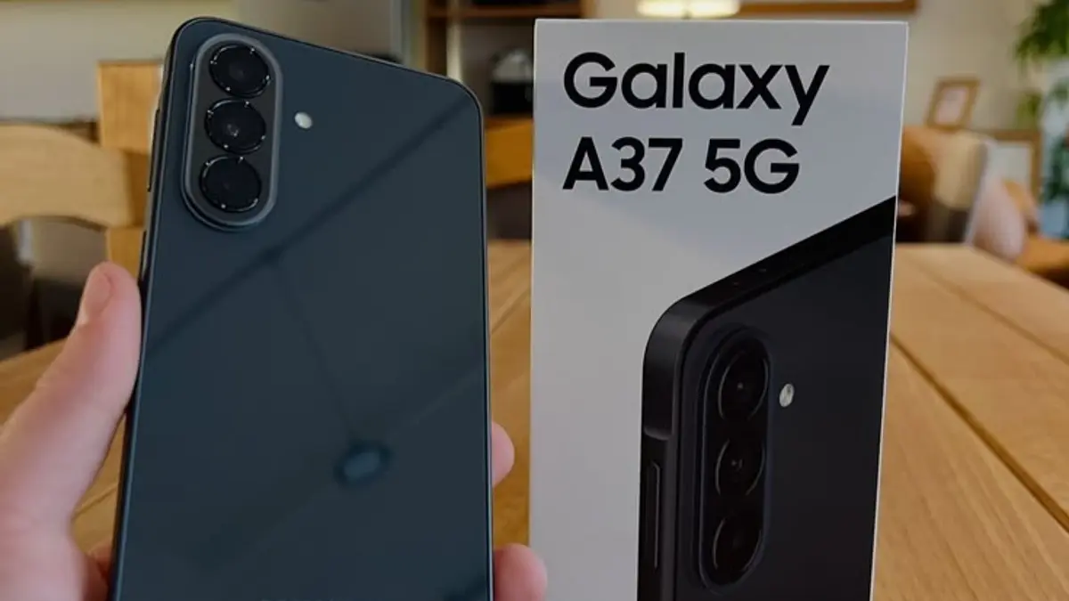 Samsung Galaxy A37 disebut turun di bawah Rp5 juta. Simak hasil uji Exynos 1480, kamera 50MP, baterai 5.000 mAh, dan dukungan update.(Pinterest)