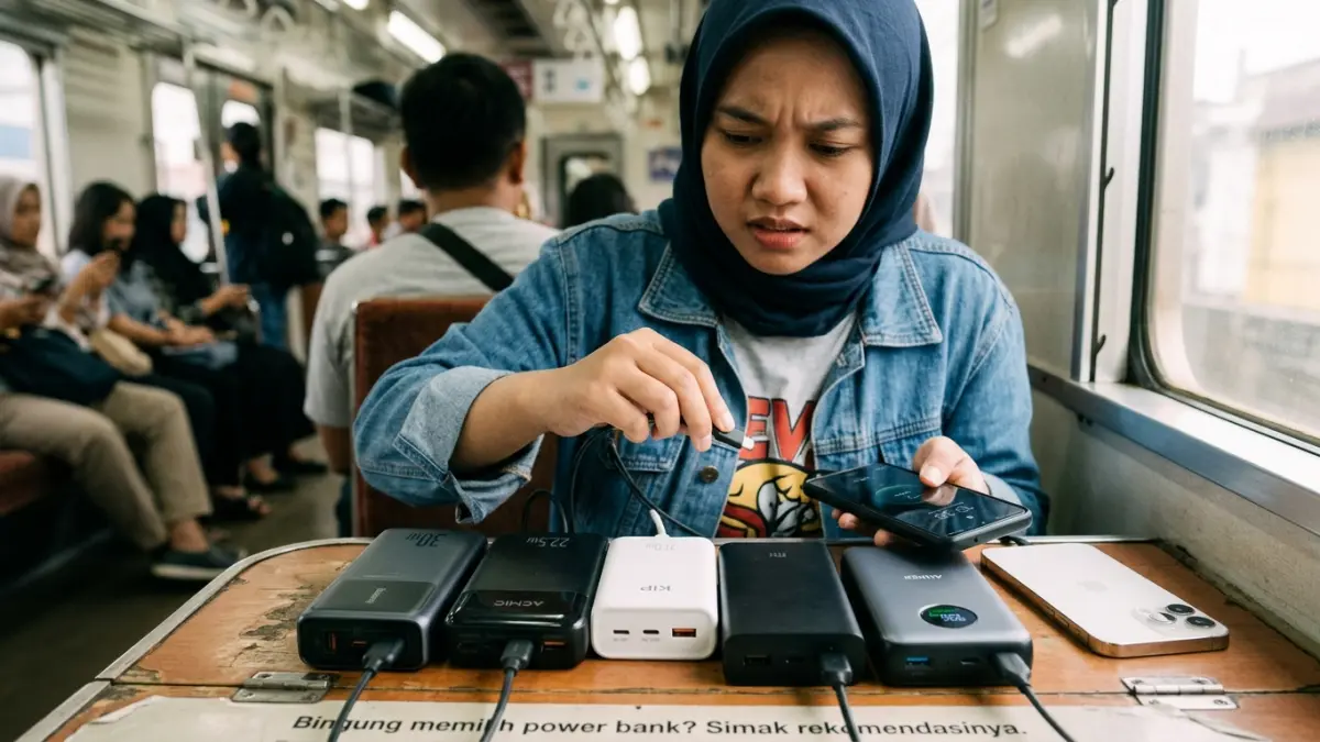 Bingung memilih power bank fast charging terbaik? Simak 5 rekomendasi Baseus, ACMIC, KIP, Xiaomi, dan Anker untuk Android dan iPhone.