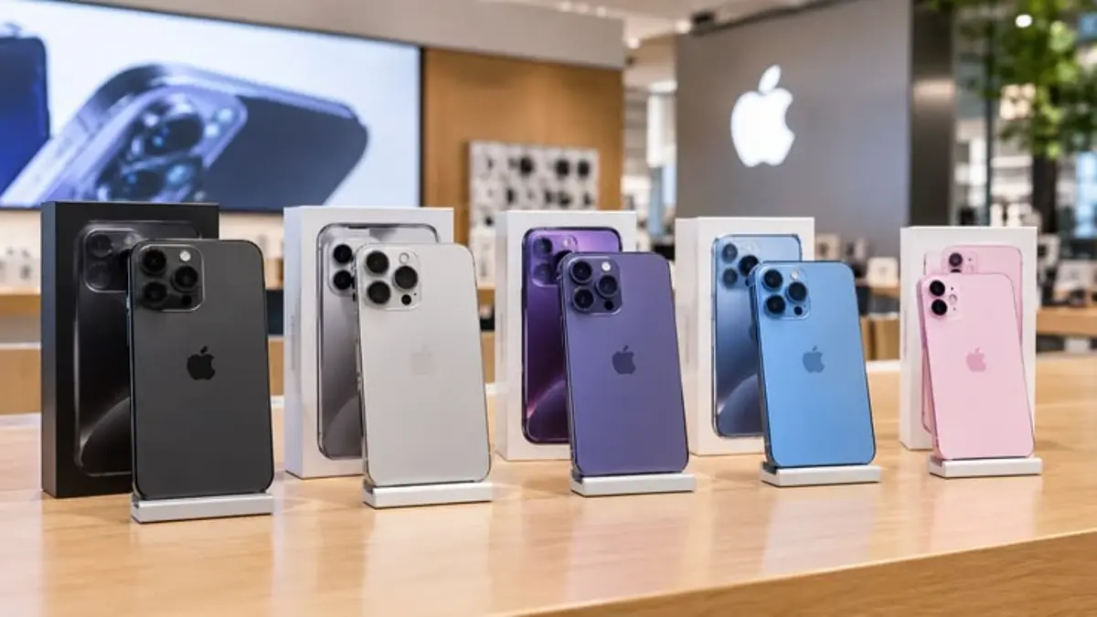 iPhone 18 Pro membawa chip A20, vapor chamber lebih besar, Dynamic Island lebih pendek, dan kamera utama dengan aperture variabel.(Pinterest)