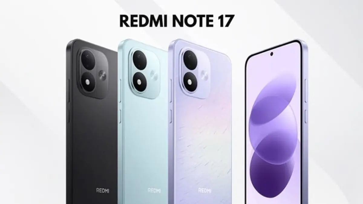 Redmi Note 17 hadir sebagai HP allrounder dengan layar AMOLED 6,99 inci, baterai 7.700 mAh, kamera 50 MP, NFC, dan performa harian.(Gemini AI)