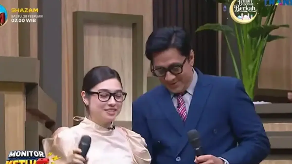 Andre Taulani dan Amanda Rigby resmi menikah pada 20 September 2026. Resepsi dihadiri sejumlah artis yang menjadi groomsman Andre.(Gemini AI)