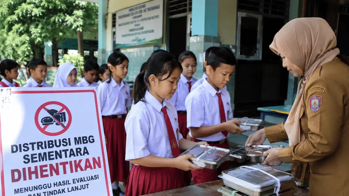 Distribusi MBG di 17 sekolah dan 5 ILP Kota Blitar sementara dihentikan.