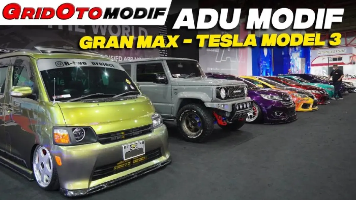 Kontes modifikasi mobil menghadirkan VW Kodok, Mitsubishi Evolution 3, Jimny hingga Tesla Model 3 dengan ubahan yang bikin penasaran.
