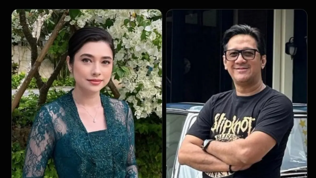 Pernikahan Andre Taulany dan Amanda Rigby digelar intim dengan adat Jawa. Bedu ikut buka suara soal perbedaan usia dan hubungan keduanya.(Gemini AI)