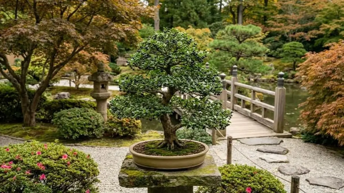 Cara membentuk bonsai dilakukan bertahap lewat pemangkasan dan wiring. Simak proses perawatan cabang hingga 3–4 bulan. (Pinterest)