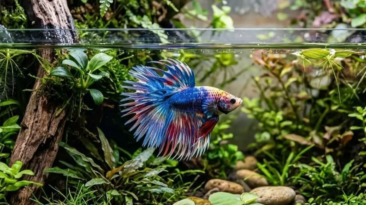 Ikan cupang high end seperti Pink Aurora dan Veltel Inuyasa bisa tembus Rp3 juta. Ini rahasia bisnisnya.(Pinterest)