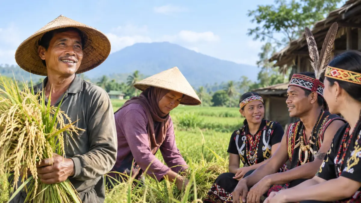 Petani dan masyarakat adat menjadi bagian kelompok yang diprioritaskan dalam pelaksanaan reforma agraria.