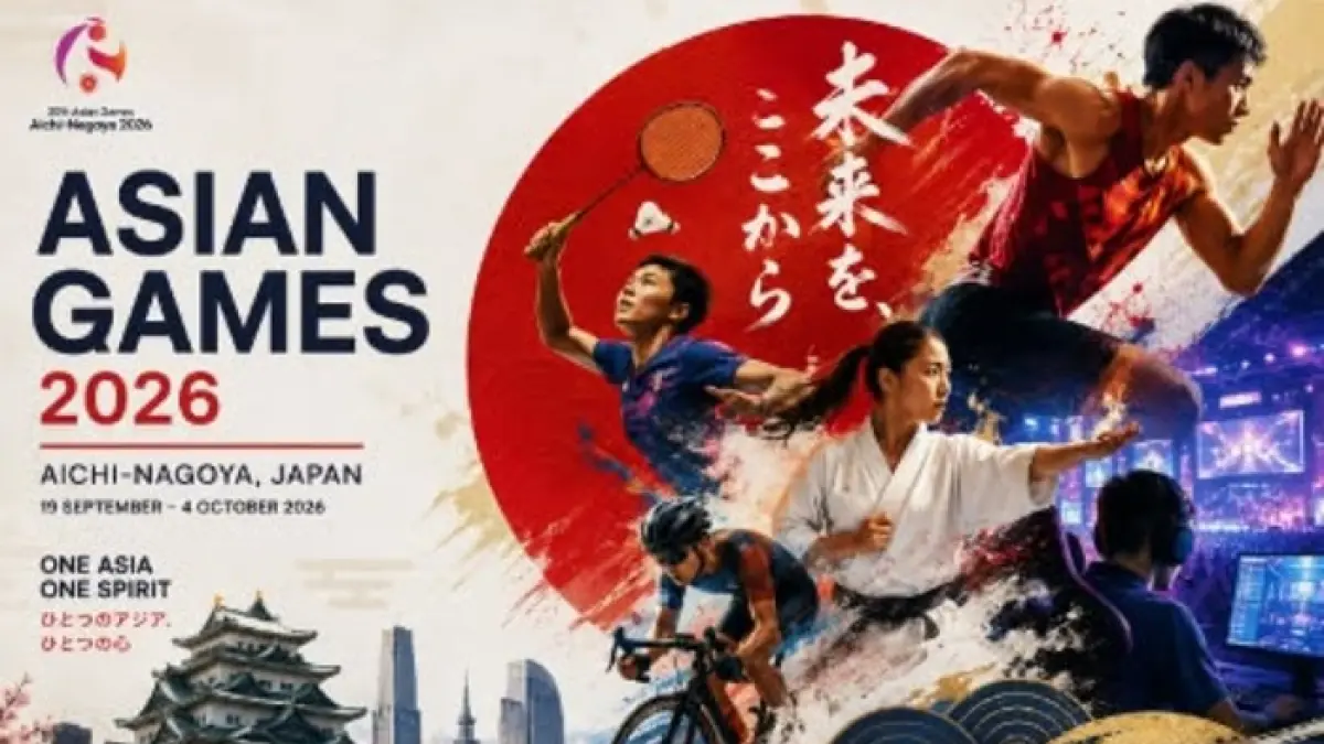 Klasemen medali Asian Games 2026 Jumat 25 September, Indonesia berada di peringkat 16 dengan 1 emas, 4 perak, dan 15 perunggu.(Gemini AI)