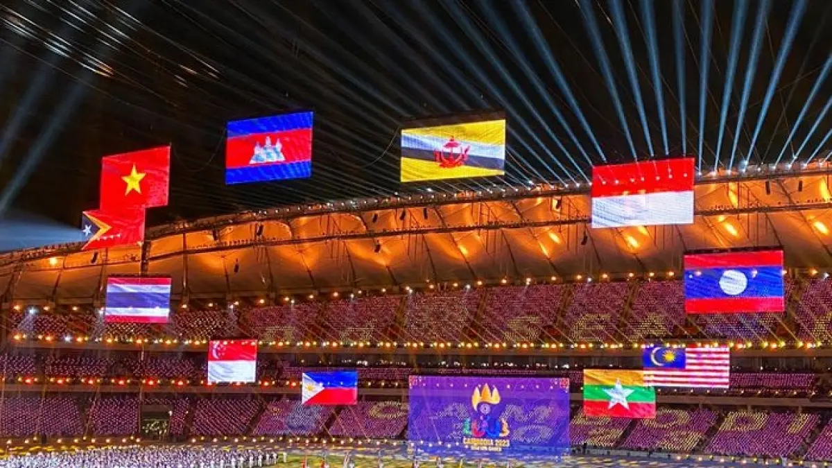 Klasemen medali Asian Games 2026 Rabu 23 September, Indonesia mengoleksi 1 perak dan 12 perunggu dengan total 13 medali.(Gemini AI)