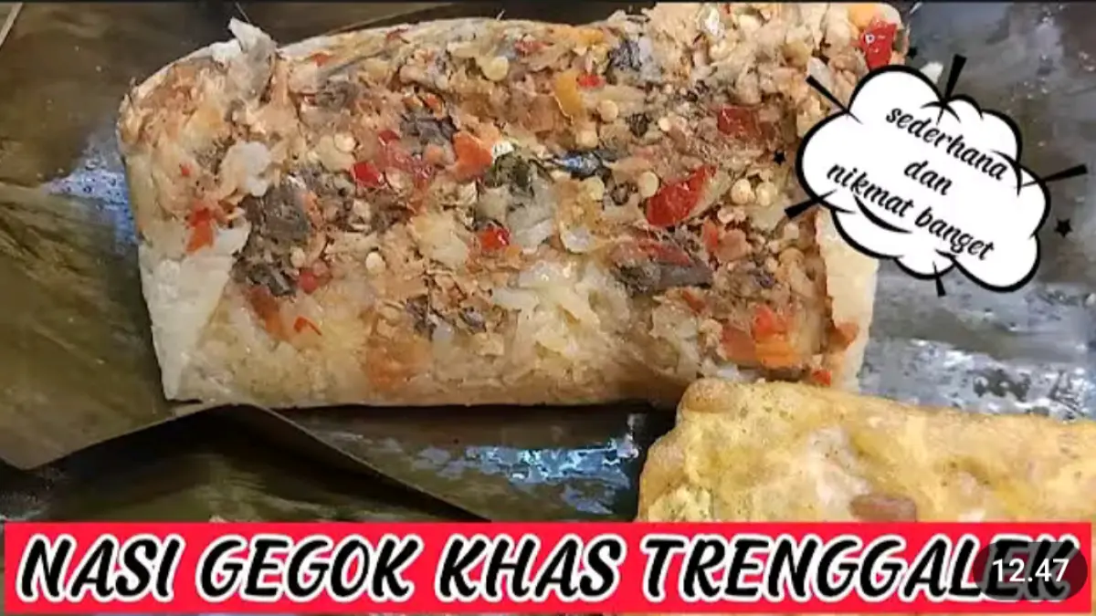 Nasi Gegok Trenggalek punya cita rasa pedas gurih. Simak cara membuatnya dengan isian teri atau tuna yang nikmat.