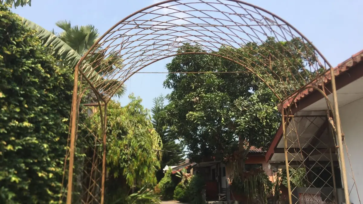 TENANG: Menginap di Hotel Saptra Mandala menghadirkan suasana tenang.