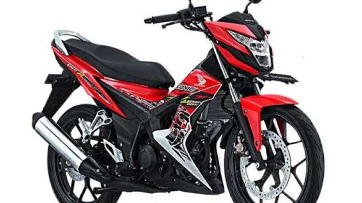 Ulasan spesifikasi All New Honda Sonic 185R lengkap! Bebek sport bertenaga 20 PS dengan suspensi USD emas, single headlamp LED, dan panel digital.(Gemini AI)