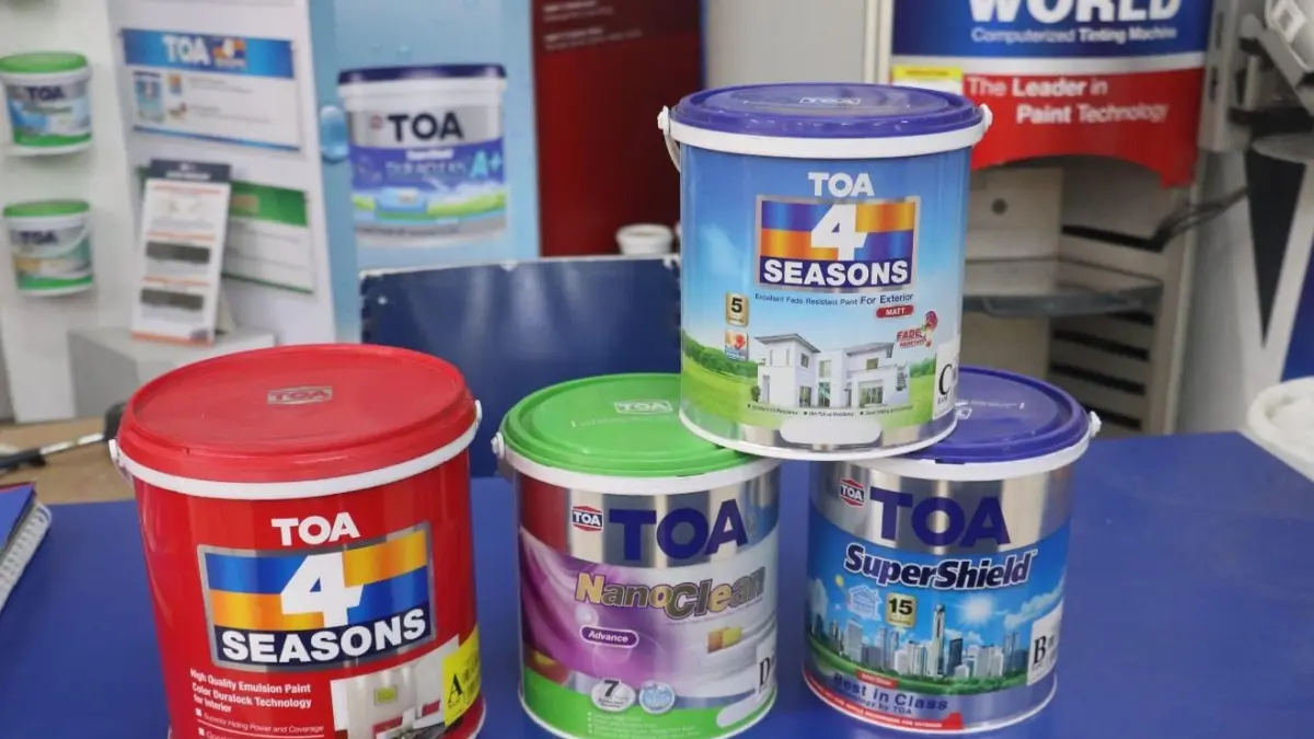 TOA Paint Kini Hadir di Toko Cat Perdana Warna Kota Blitar