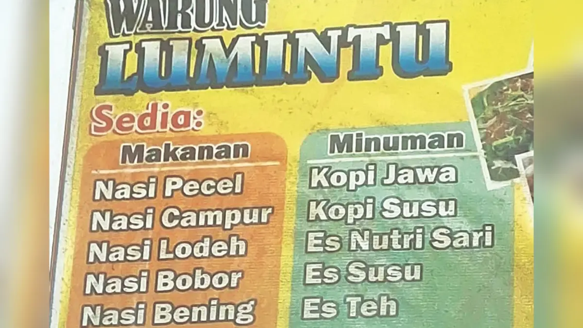 Harga makanan yang ditawarkan relatif terjangkau.