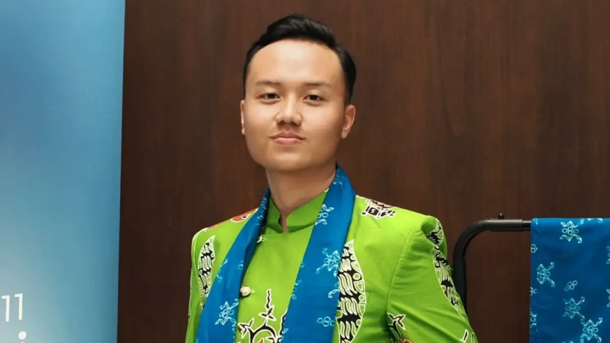 Ilham Pangestu H Bawa Cerita Batik Blitar ke Panggung Nasional.