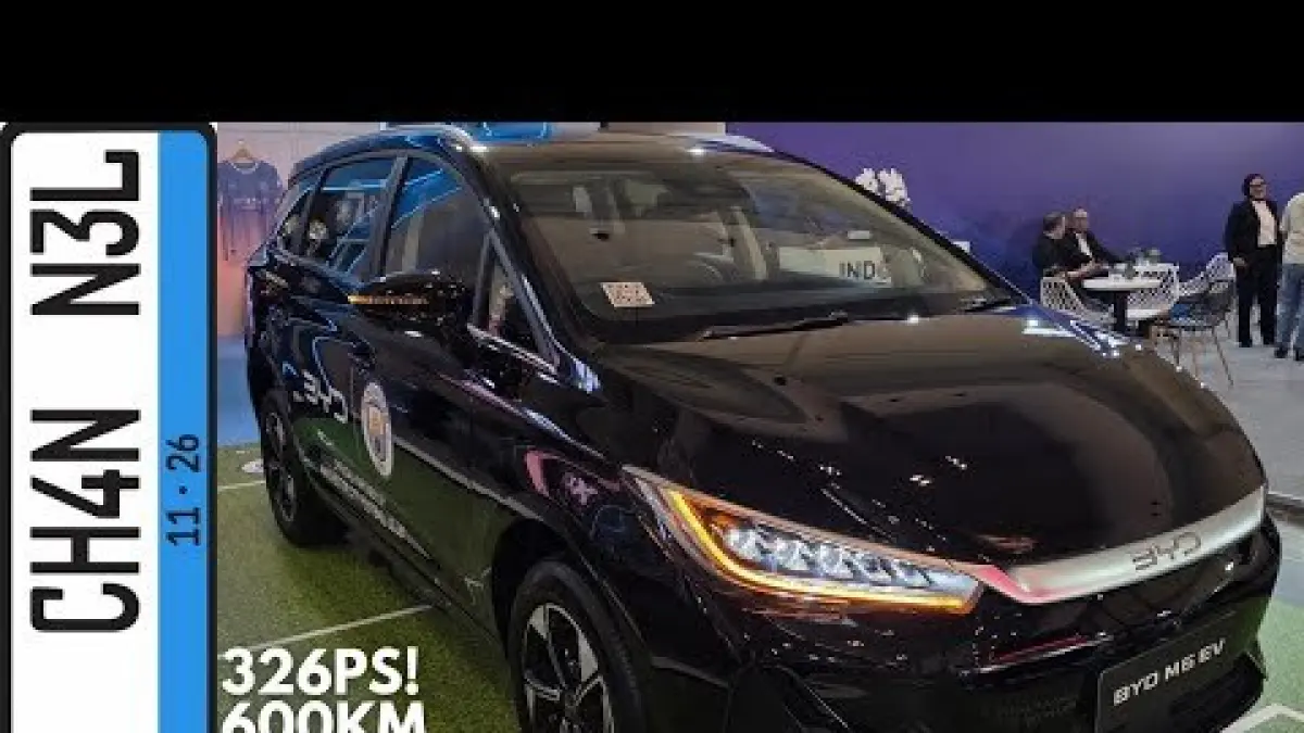 BYD M6 EV Superior CKD Rp405 juta punya tenaga 326 PS, range 600 km, dan fast charging 12 menit.